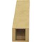 Ekena Millwork 5-inch W x 14-inch D x 14-inch H Baker Rough Cedar Woodgrain TimberThane Knee Brace, Primed BRCUR05X14X14BKRRCPR - alternate 3